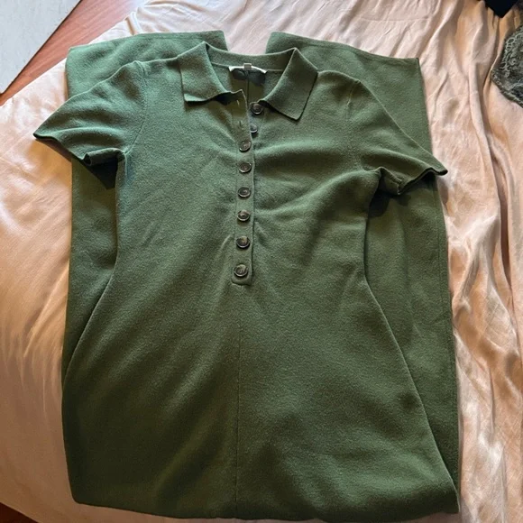 Sezane Olive Green Jumpsuit - Picture 8 of 12